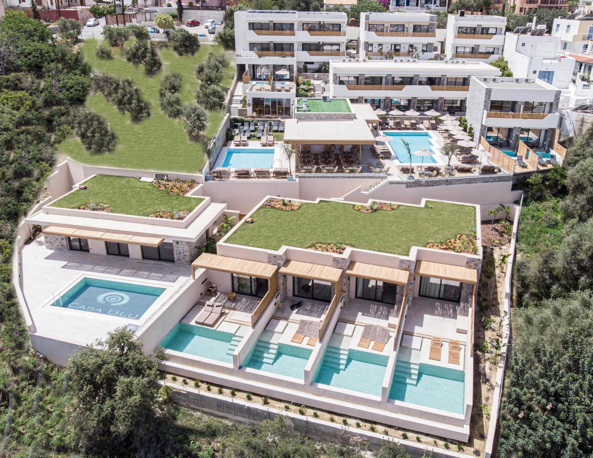 Casa Blu Boutique Hotel "By Checkin" Adults Only Hersonissos  Exteriör bild